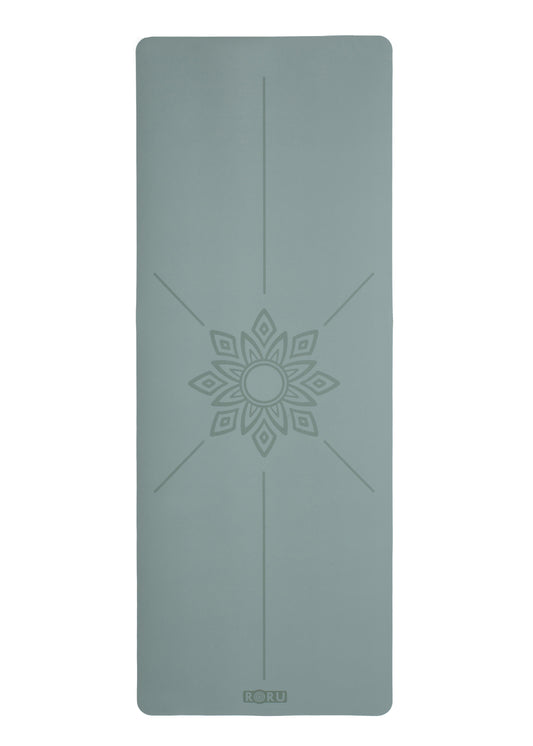Roru Concept Sun Ekstra Kaydırmaz Yoga Egzersiz Matı 185 x 68 cm 4 mm Kuru - Nemli Ellere, Kauçuk